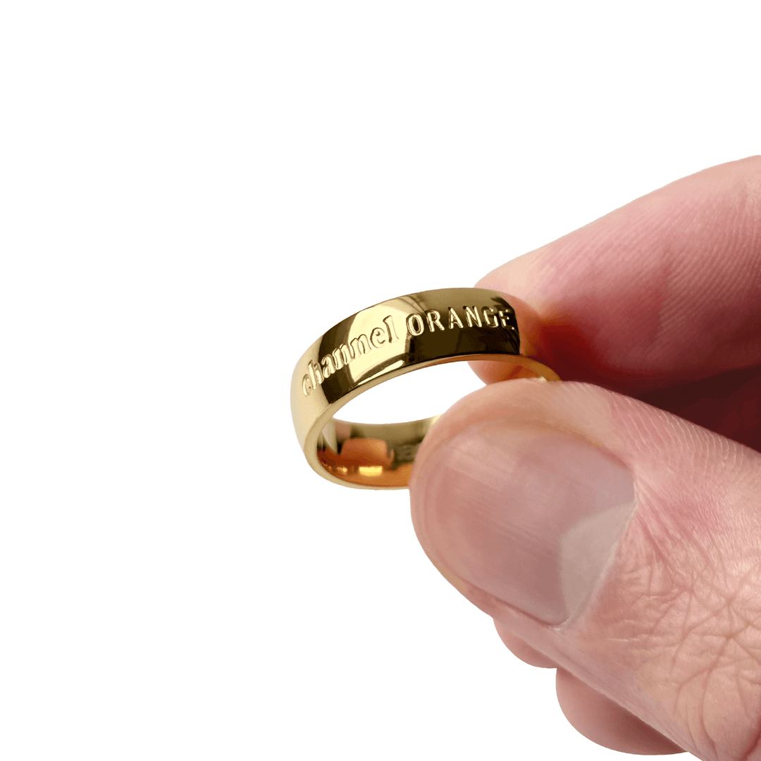Channel Orange ring gold