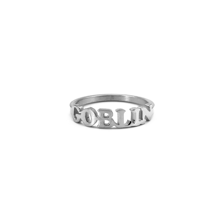 GOBLIN ring silver
