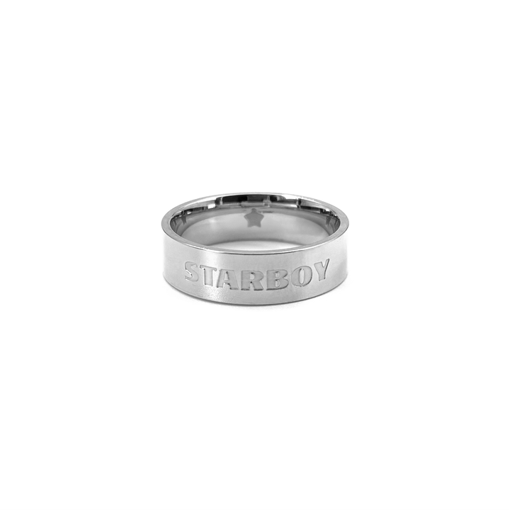 STARBOY band ring silver
