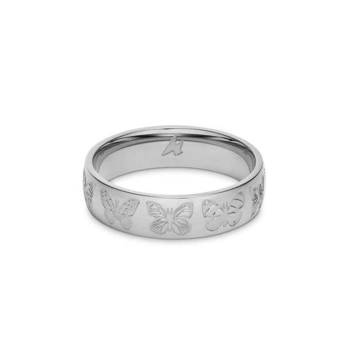 Butterfly Effect ring silver