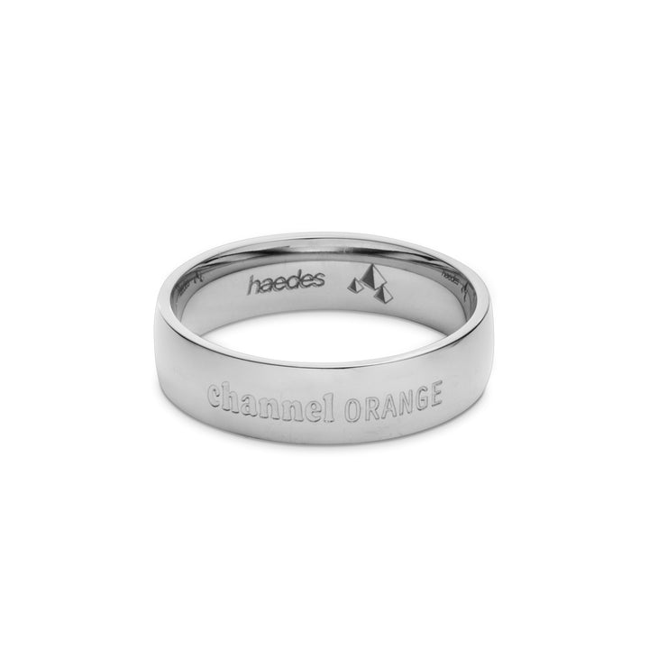 Channel Orange ring silver