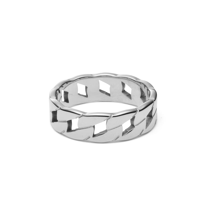 Cuban ring silver