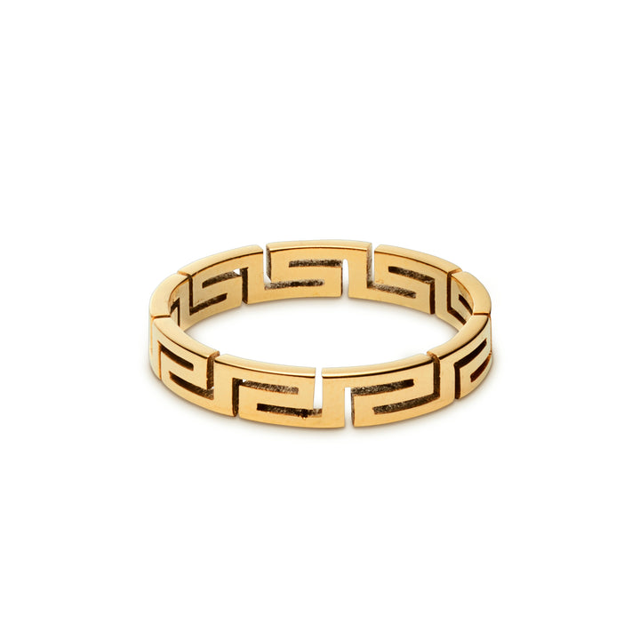 Greek ring goud