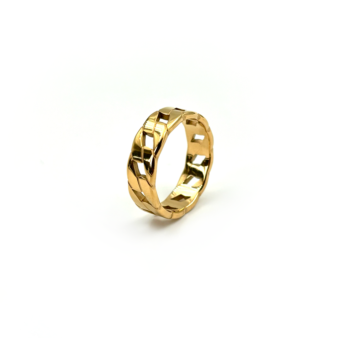 Cuban ring gold