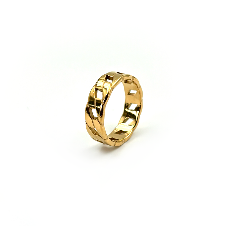 Cuban ring gold