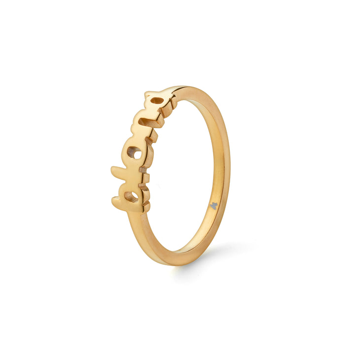 blond ring gold