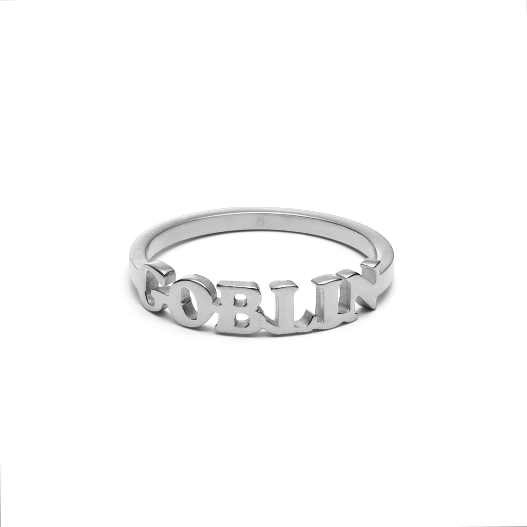 GOBLIN ring silver