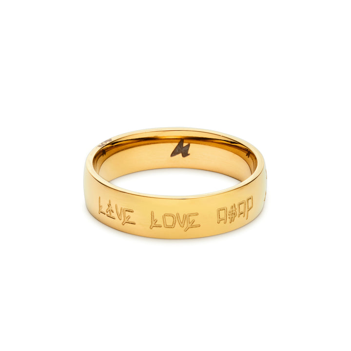 L.L.A$AP ring gold