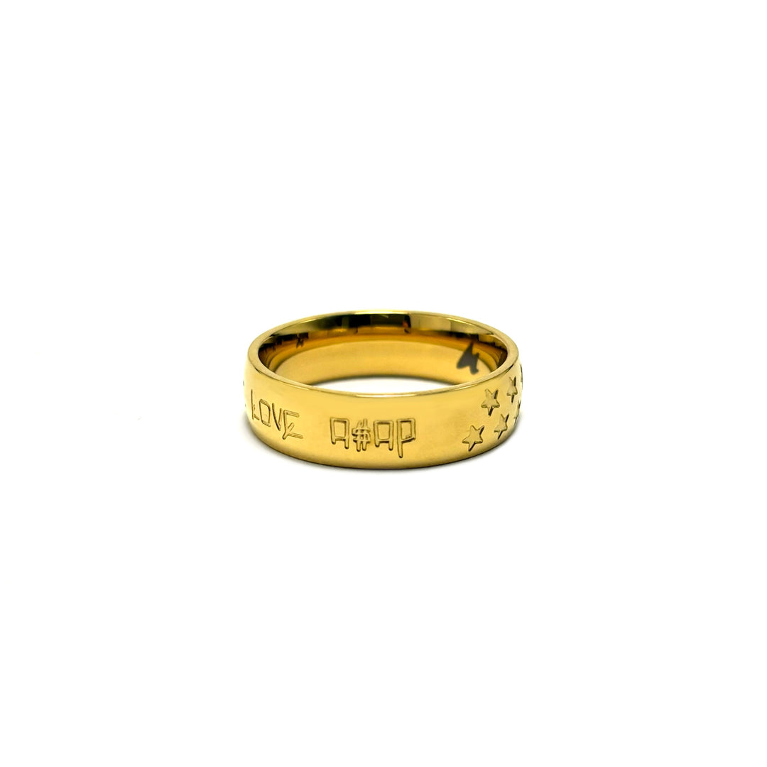 L.L.A$AP ring gold