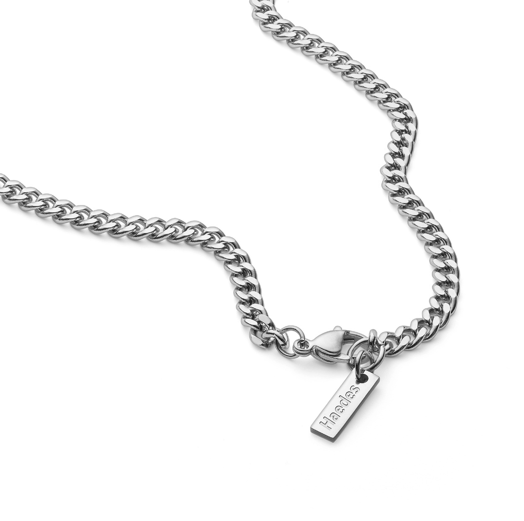 Mini Cuban Necklace Silver