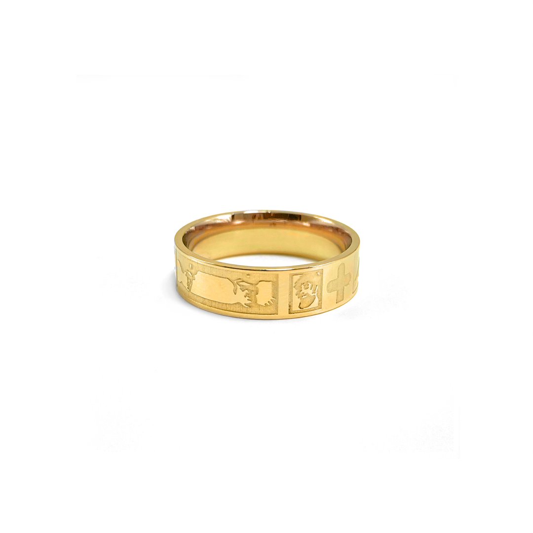 Greek Ring Silber