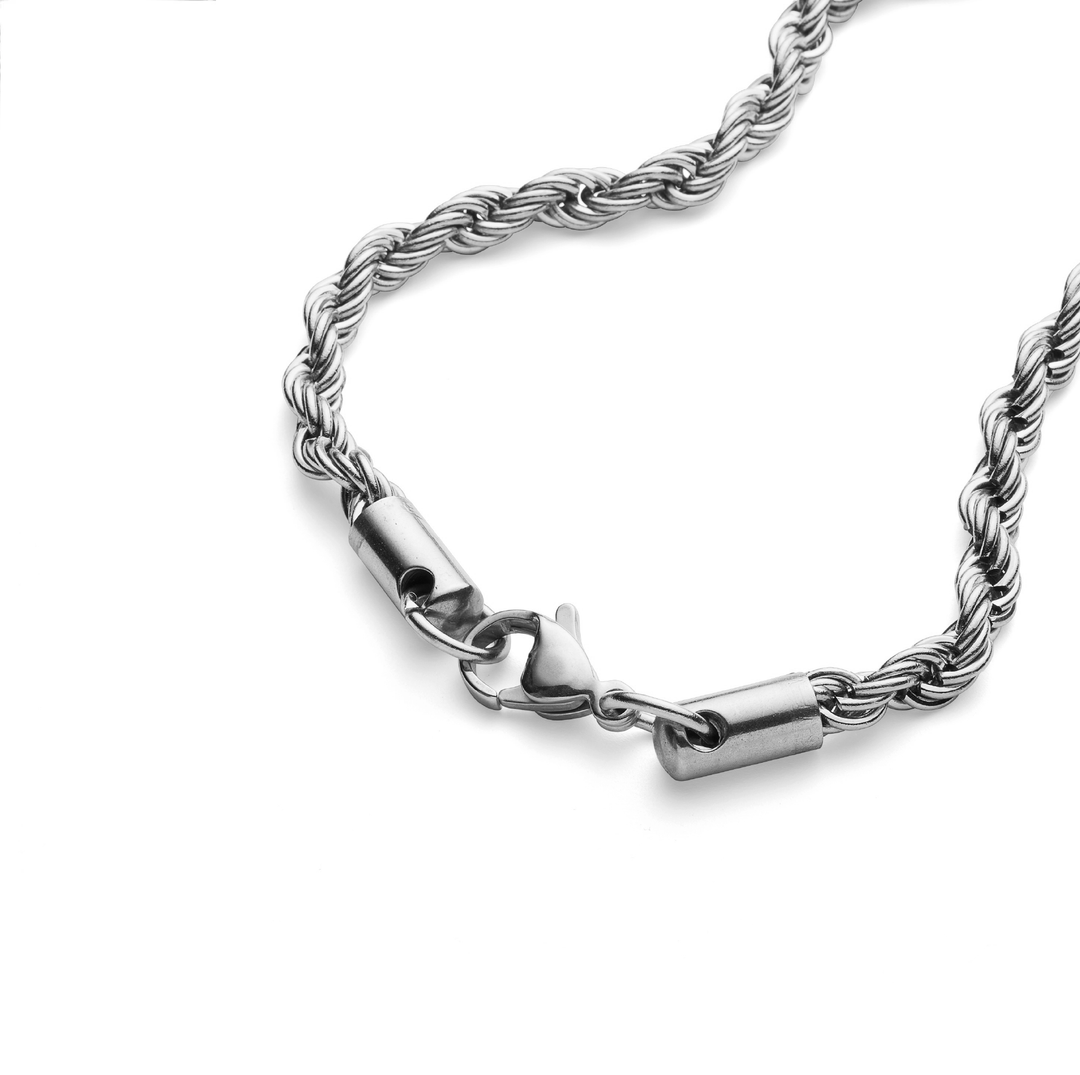 Rope Bracelet Silver