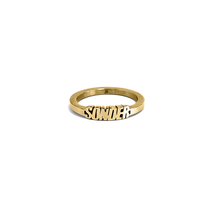 SONDER ring gold