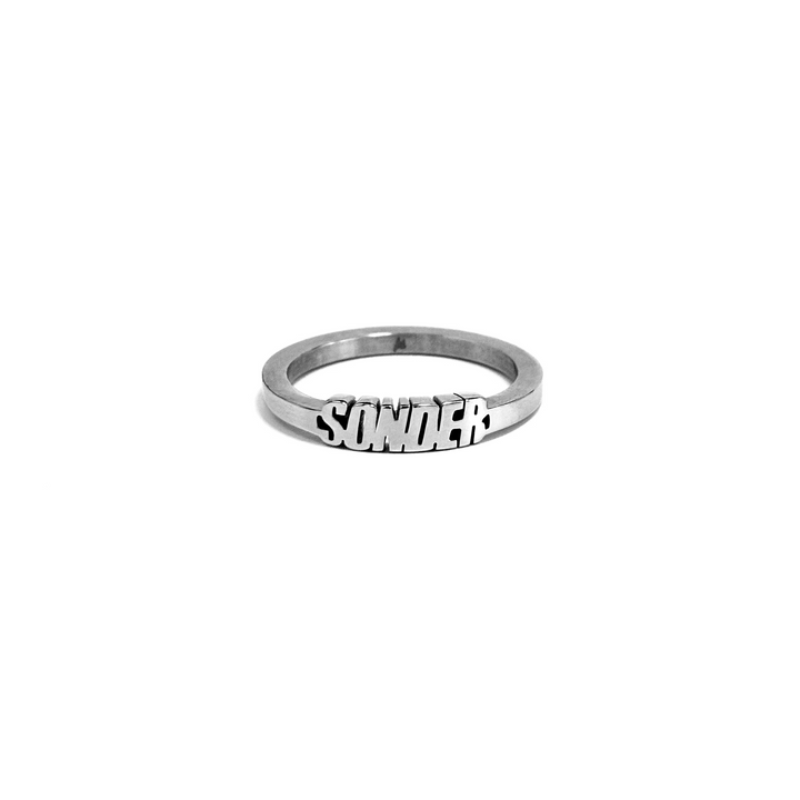 SONDER ring silver