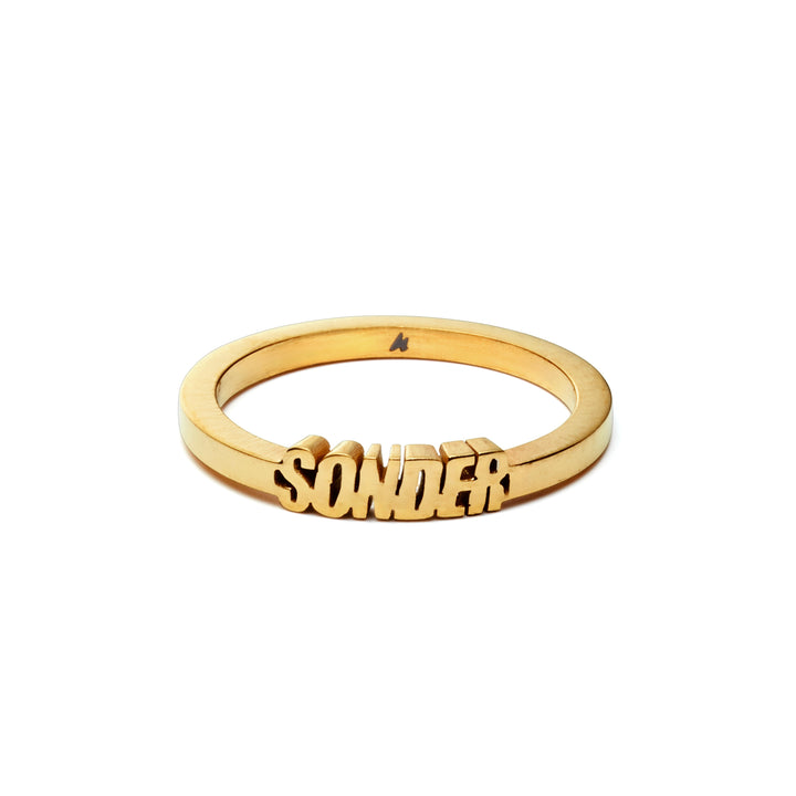 SONDER ring gold