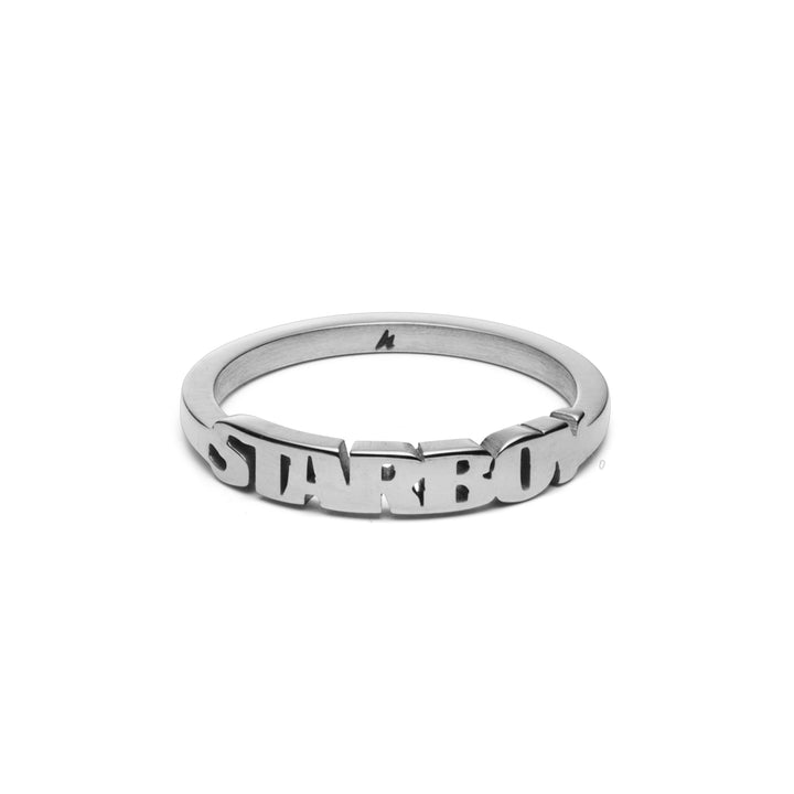 STARBOY ring silver