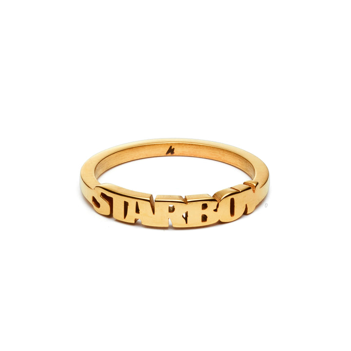 STARBOY ring gold