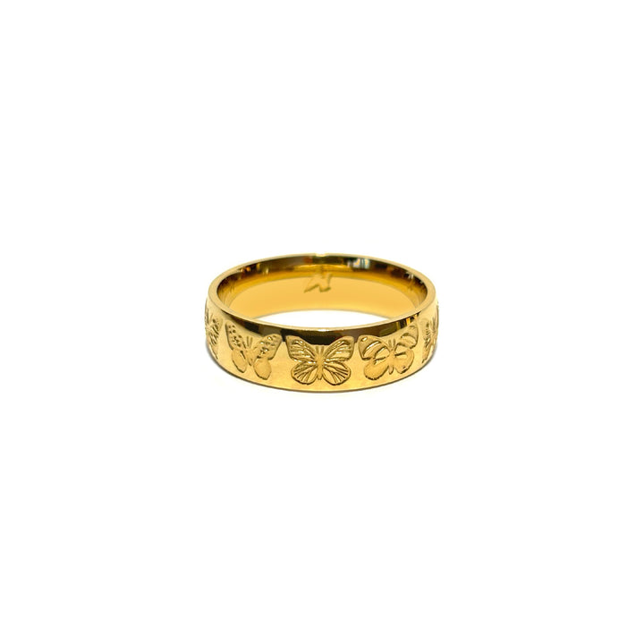 Butterfly Effect ring gold