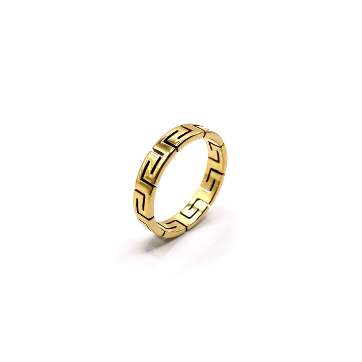 Greek ring gold